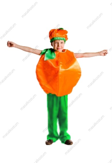 Portakal Çocuk Kostümü